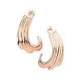 14K Rose Gold Earring Jackets