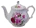 Teapot 6 Cup Capacity with Summer Rose Decor