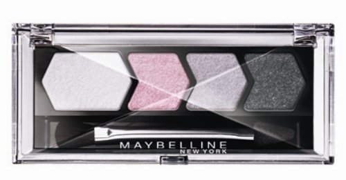 Maybelline Jade Eyestudio Quattro Diamond Glow Lidschatten, 12, grey pink drama