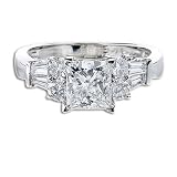 1.30 CT DIAMOND ENGAGEMENT RING H VS2 CERTIFIED 18K