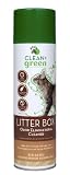 Clean + Green Litter Box Odor Remover and Cleaner for Cats, 16-Ounce