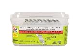 Grip-Rite 6d Cooler - 2-Inch x .113 HOT-DIPPED GALVANIZED, RING SHANK, 28? Clipped Head, Wire-Weld Collated, Stick Framing Nails - 500 per tub