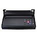 Black Tattoo Transfer Stencil Machine Thermal Copier Printer with Bonus Papers