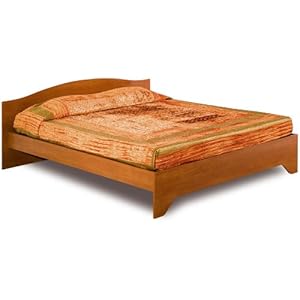 Letto Matrimoniale Con Contenitore Color Ciliegio