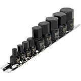 Performance Tool (W38964) 9-Piece Impact Metric Hex Bit Socket Set