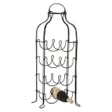 Wilco Imports Eight Bottle Metal Wine Rack