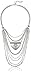 Lucky Brand Major Silver Bib Necklace, 18