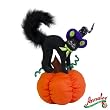 4" Black Cat on Pumpkin by Annalee