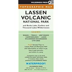 Lassen Volcanic National Park & Vicinity Map