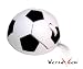 Football Fashion USB Optical Scroll Wheel Computer Mouse Vmm15