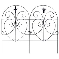 Panacea Products Corp-Import 18X8blk Roman Foldfence 89 Garden Fencing