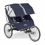 Baby Jogger Performance Series Double Jogging Stroller in Navy/Silver 68722