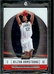 2006/07 Topps Finest #59 Hilton Armstrong NO/OK Hornets Rookie Basketball Card Basketball Card - Mint Condition - In Protective Display Case !