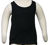 Bella Baby 2x1 Tank Top. 140 - 3/6 Months - Black