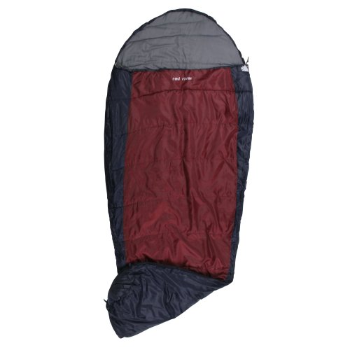 10T Redriver Sac de couchage sarcophage Rouge 220 x 90 x 55 cm