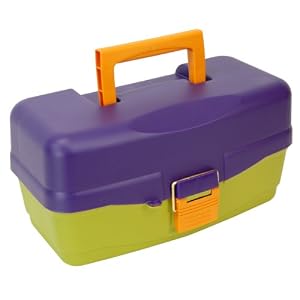 Creative-Options-3-Tray-Craft-Box-Avocado-Base-and-Purple-Top