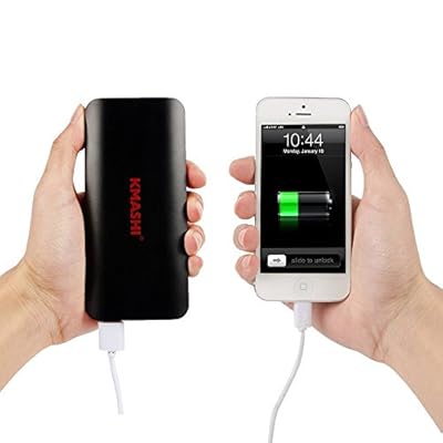 KMASHI 10000mAh MP816 (2.1Amp+1Amp Output,2Amp Input Fast Charging) Dual USB Portable External Extended Battery...