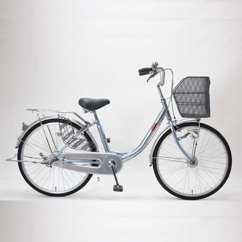 U型オートライト軽快車26型ブルー3841 BL