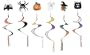 38in. Halloween Pumpkin Wind Spinner (B48)