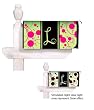 Monogram Peppy Pink & Green Polka Dot Glow in the Dark Magnetic Mailbox Cover - L Monogram Peppy Pink & Green Polka Dot Glow in the Dark Magnetic Mailbox Cover - L