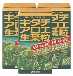 オリヒロ キダチアロエ生葉粒【3本ｾｯﾄ】