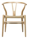 E-comfort 木製ダイニングアームチェア ビーチ CH7251ASN11 24200