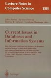 Current Issues in Databases and Information Systems: East-European Conference on Advances in Databases and Information Systems Held Jointly with ... (Lecture Notes in Computer Science)