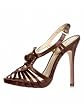 Melora Lace Satin Sling back Sandal main image