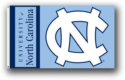 North Carolina Tarheels Flag