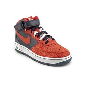 Nike Air Force 1 Mid (GS) Youth Boys Size 3.5 Blue Basketball Basketball Shoes