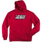 Icon Men's Merc Hoody Sweatshirt Red 2XL