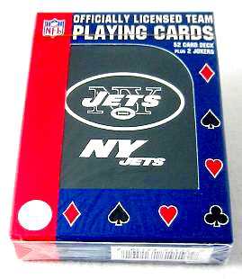 NFL New York Jets Playing Cards