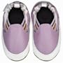 Robeez Striped Lavender Soft Sole Baby Shoes 12-18 months * 08 Newest Collection -- We Have Large Selections! *