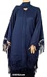 Alpaca wool cloak, 'Ocean Spell'