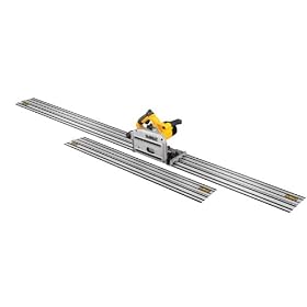 DEWALT DWS520CK  6-1/2-Inch 12-AMP TrackSaw Kit with 59-Inch and 102-Inch Track