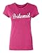 P&B The Bridesmaids Women's T-Shirt, S, Cyber Pink