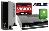 Tronics24 Small1 AMD Fusion E-350 Dualcore, 4 GB DDR3, Asus mit AMD HD6310, 500 GB SATA, Microsoft Windows 7 Home Premium, DVD-Brenner, Sound, GigabitLan, MultimediaPC