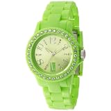 L by ELLE Womens LE50001P04 Green Plastic Ston
