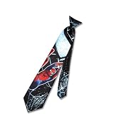 Boy's SPIDER-MAN Swinging Black Neck Tie SpiderMan NeckTie