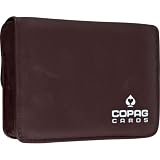 Trademark Copag High Quality Leather Two Deck Playing Card Case (Brown)
