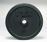 25 Pound VTX Rubber Encased Olympic Weight Plates - 1 Pair