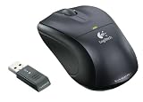 Logitech V450 Laser Cordless Mouse f�r Notebooks schnurlose Maus schwarz - 
