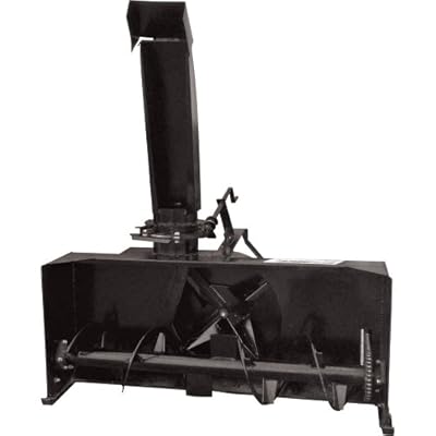 NorTrac 3-Pt. Snow Blower - 72in.W Intake, Fits Tractors with 35 to 50 HP, Model# BE-SBS72G