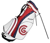 Cleveland Tour Stand Bag - White / Red