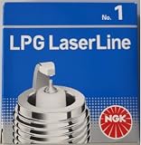 Zoom Produkt-Bild: 4x Z&uuml;ndkerze NGK 1496 LPG LaserLine No. 1 (LPG 1)