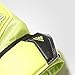 adidas Performance ACE Fingersave Junior Goalie Gloves, Solar Yellow/Black/Onix Grey, Size 3