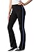 Women's Plus Size Tall Stretch Bootcut Yoga Pants With Side Stripes