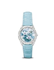 Lena Liu Artistic Watch With Swarovski Crystals: Crown Jewels Of Nature