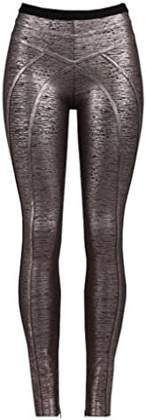 ShijiaBaby Women's Black Sexy Elastic Leggings Small