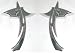 Custom Motorcycle Mirrors w/ Swith Blade Stem-Frontiercycle